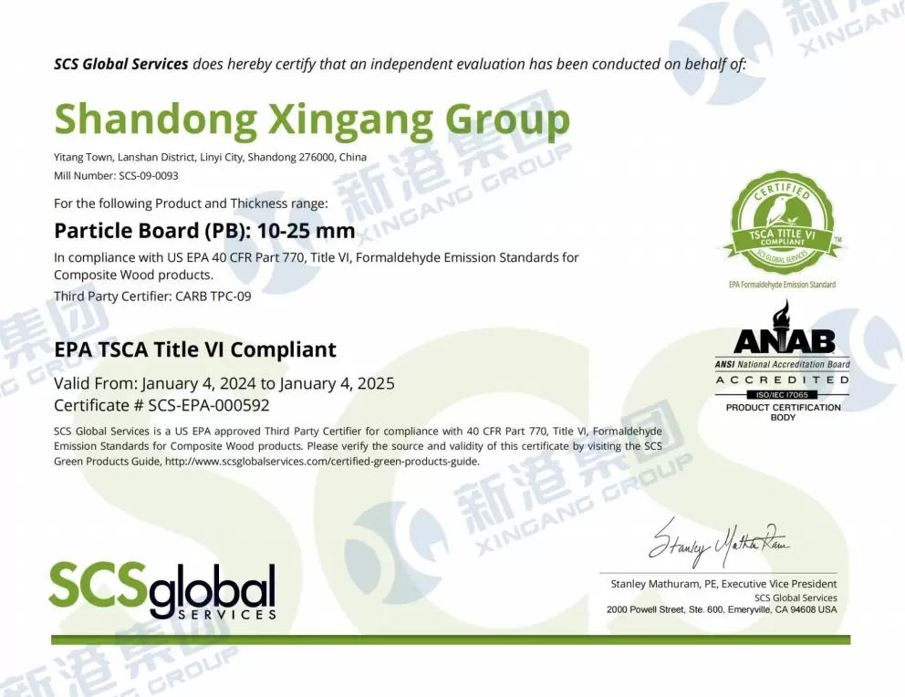 Zertifikat SCS-EPA-000592