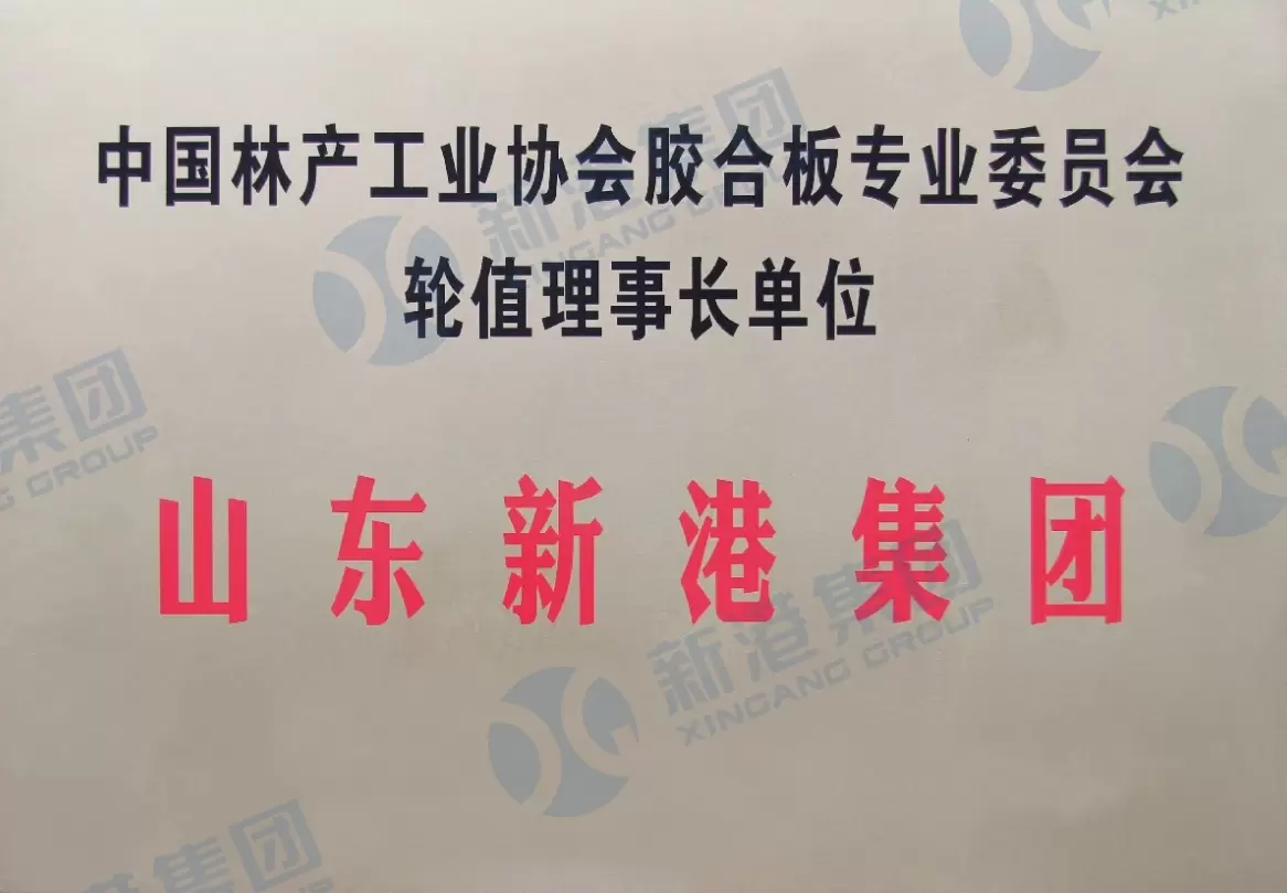 Rotierender Vorsitzender des Sperrholz-Fachausschusses der China Forestry Industry Association